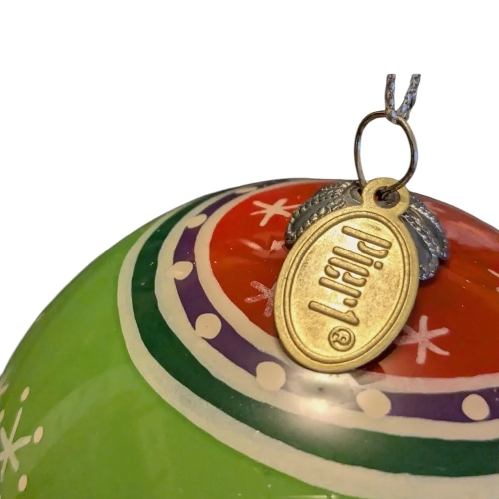 *Pier 1 Li Bien 2014 Boxed Vintage Collectors Owl Ornament